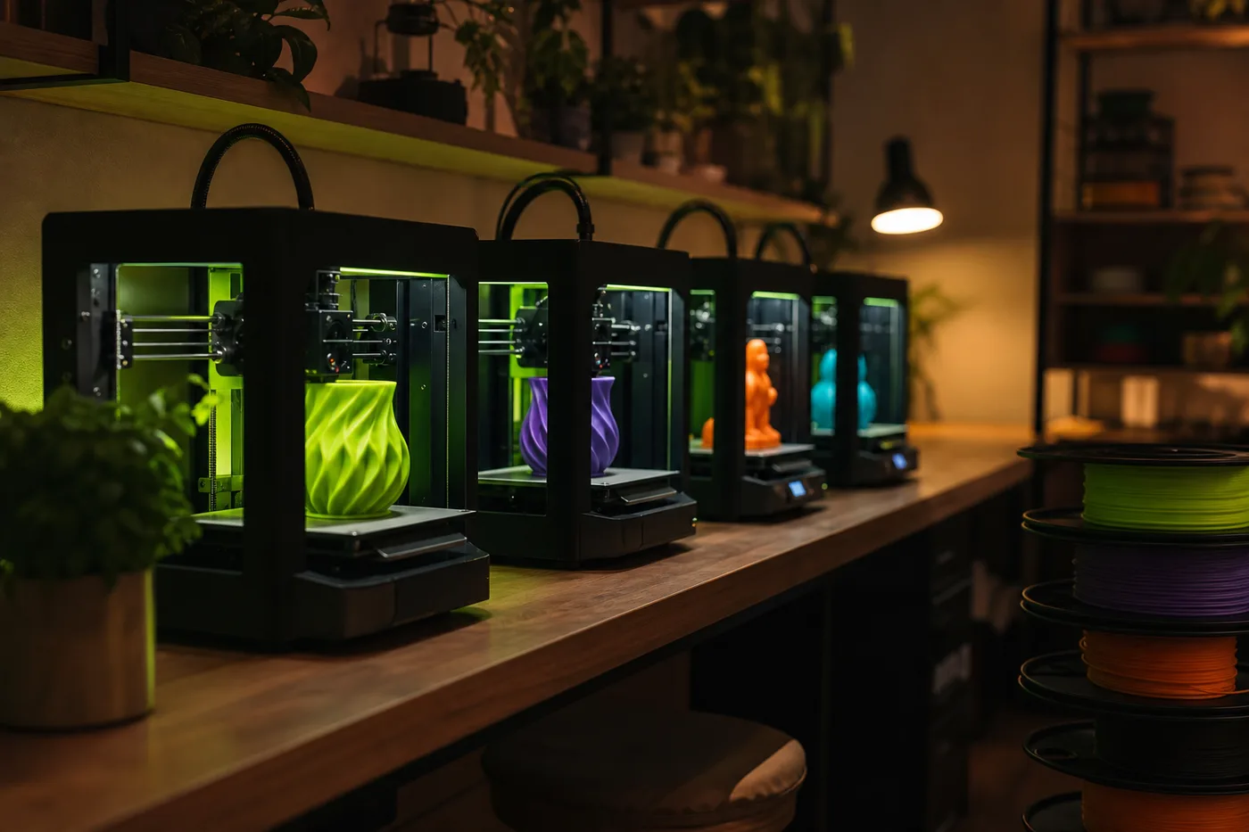 Affordable year-round 3D printing